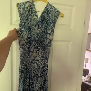 Tea length beautiful top garden dress